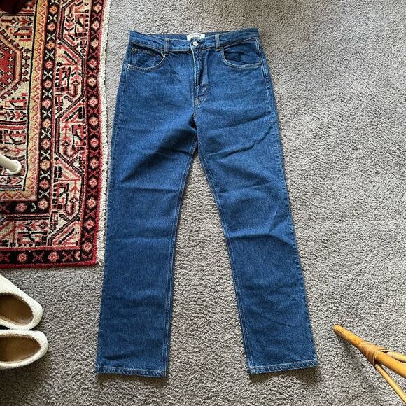 Reformation Liza High Rise Straight Jeans - Picture 1 of 8